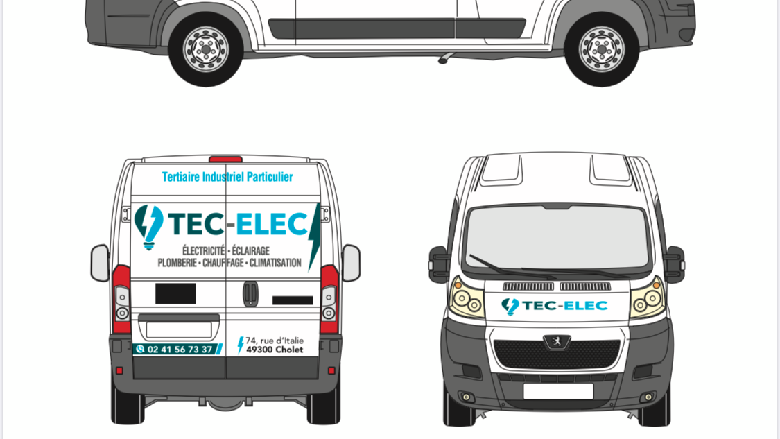 Logo de Tec-Elec Cholet